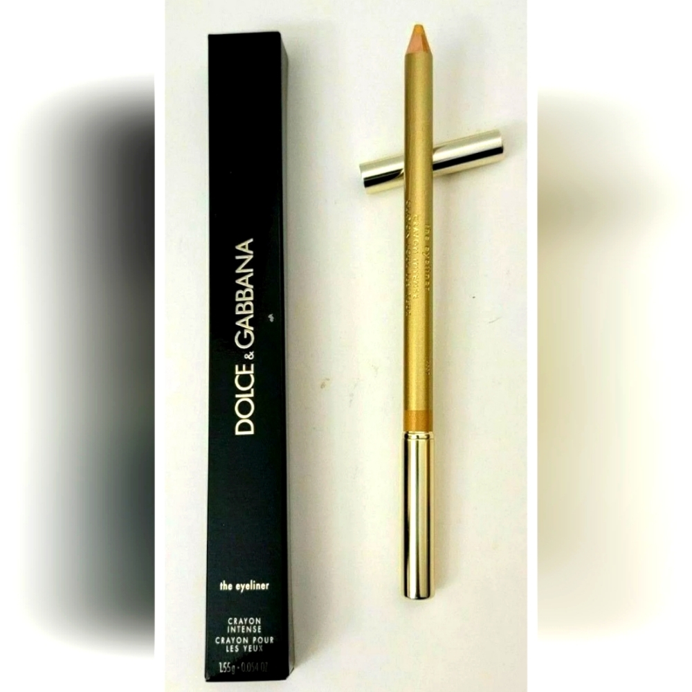 DOLCE & GABBANA the eyeliner Crayon Intense 0.054 oz GOLD 3 NEW IN BOX